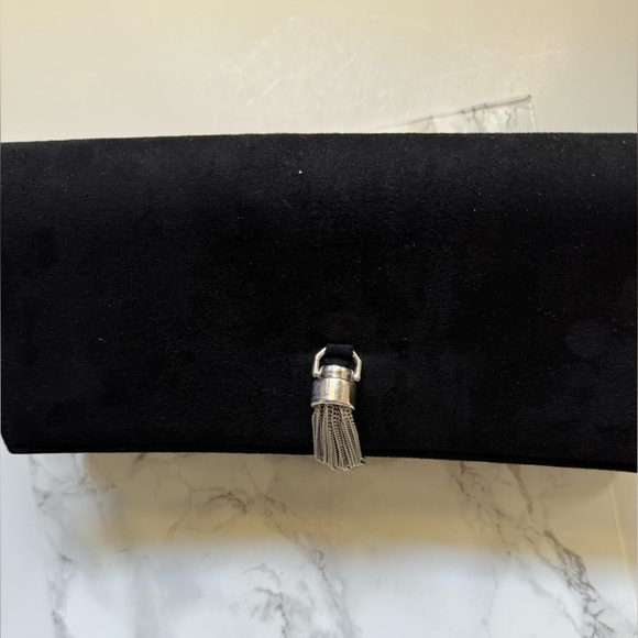 Tassels envelope clutch /crossbody . 6L x 10.5W - Picture 5 of 15